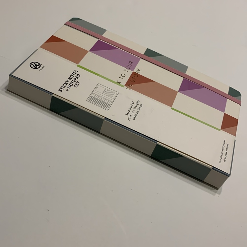 U Brands Geo Brights Collection Sticky Notes & Notepad Set - Picture 4 of 16